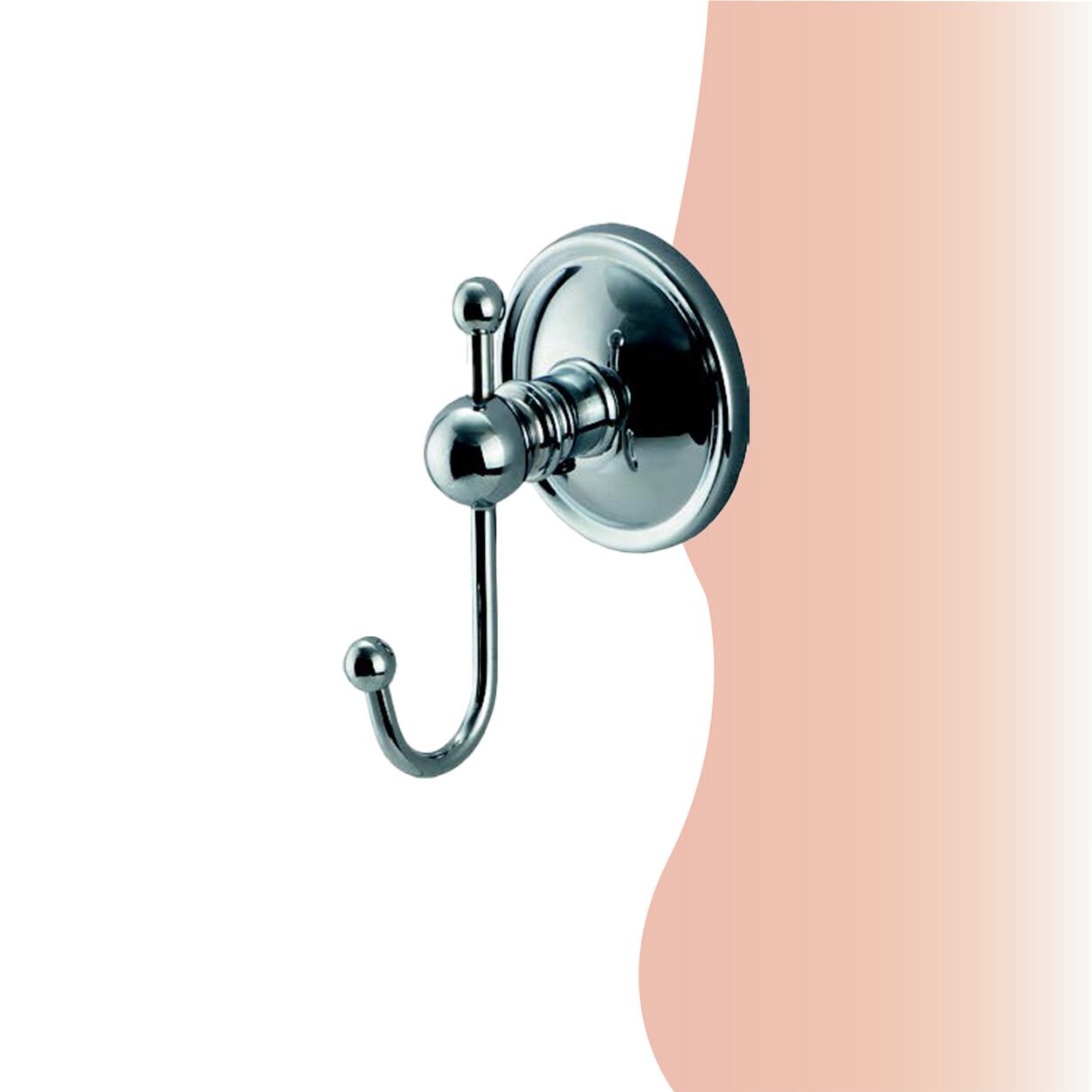 İGK YAPI - Çelik Banyo Bella Çıkmalı Tekli Askılık (40-013)
