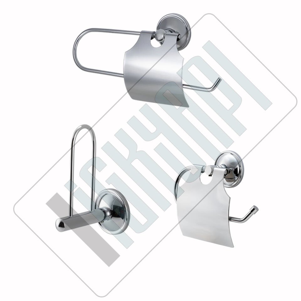 İGK YAPI - Çelik Banyo Bella Banyo Aksesuar Seti -5(3 Parça)