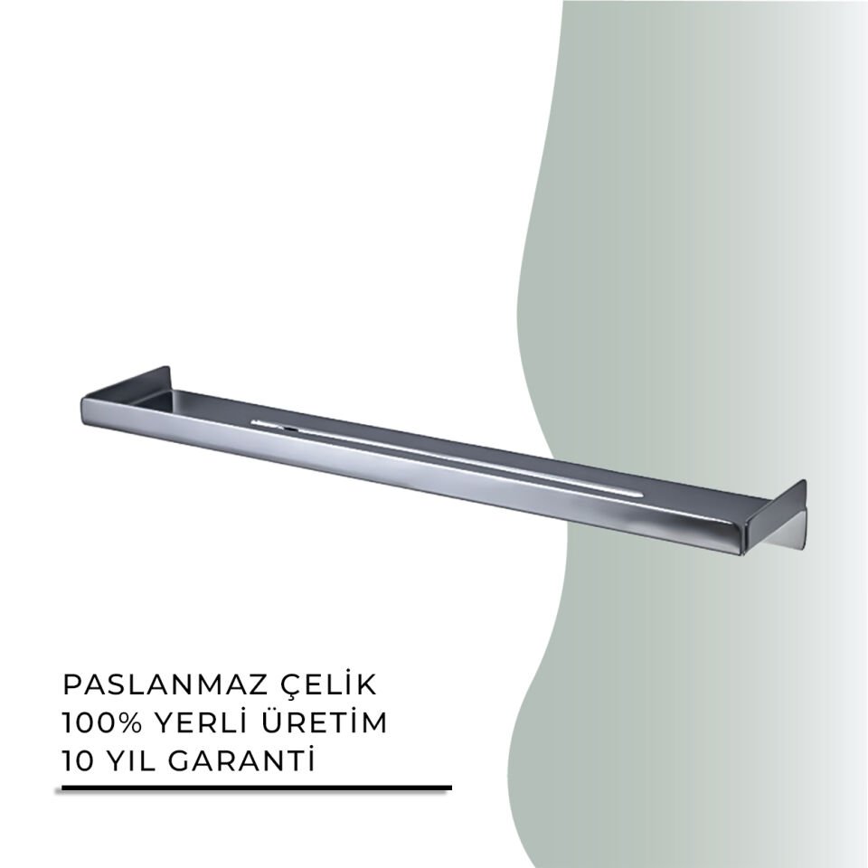 İGK YAPI - Çelik Banyo Paris Etajer 30cm (PS10-006)