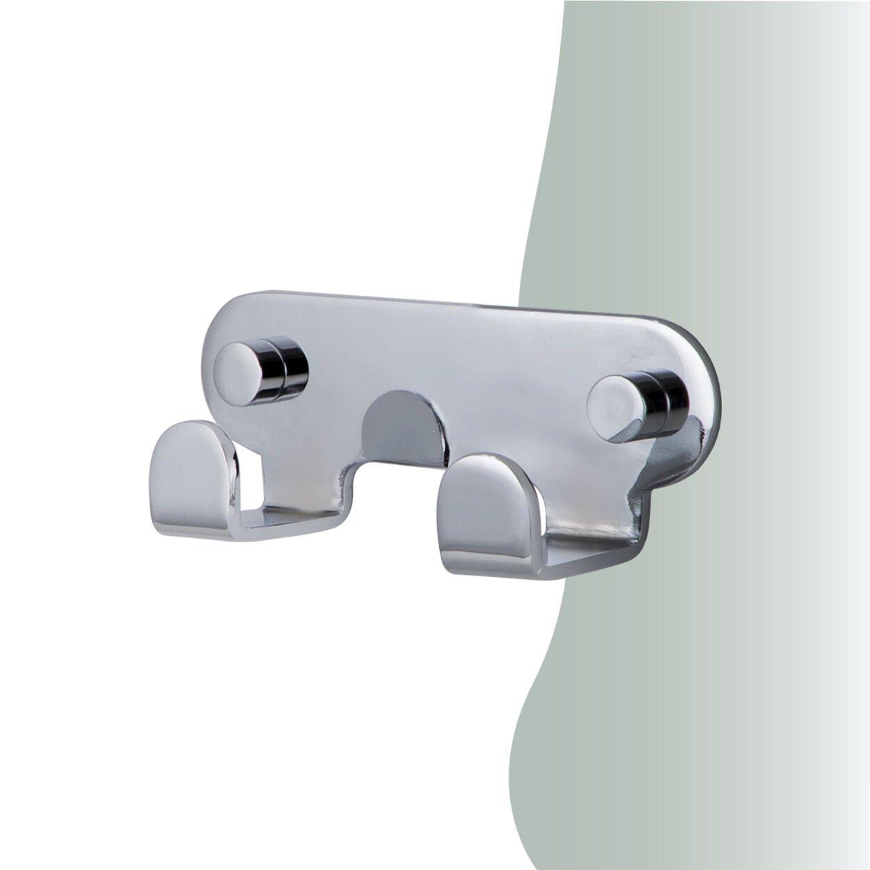 İGK YAPI - Çelik Banyo Paris İkili Askılık (PS10-022)