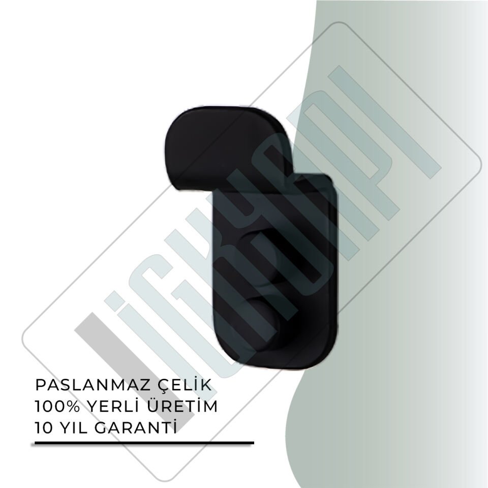 İGK YAPI - Çelik Banyo Paris Tekli Askılık (DKP10-001.4)