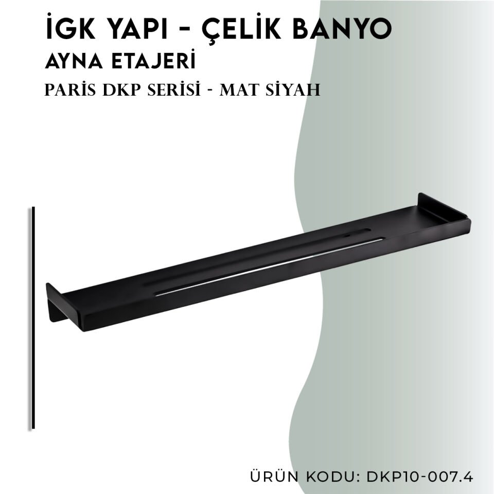 İGK YAPI - Çelik Banyo Paris Etajer 50cm (DKP10-007.4)