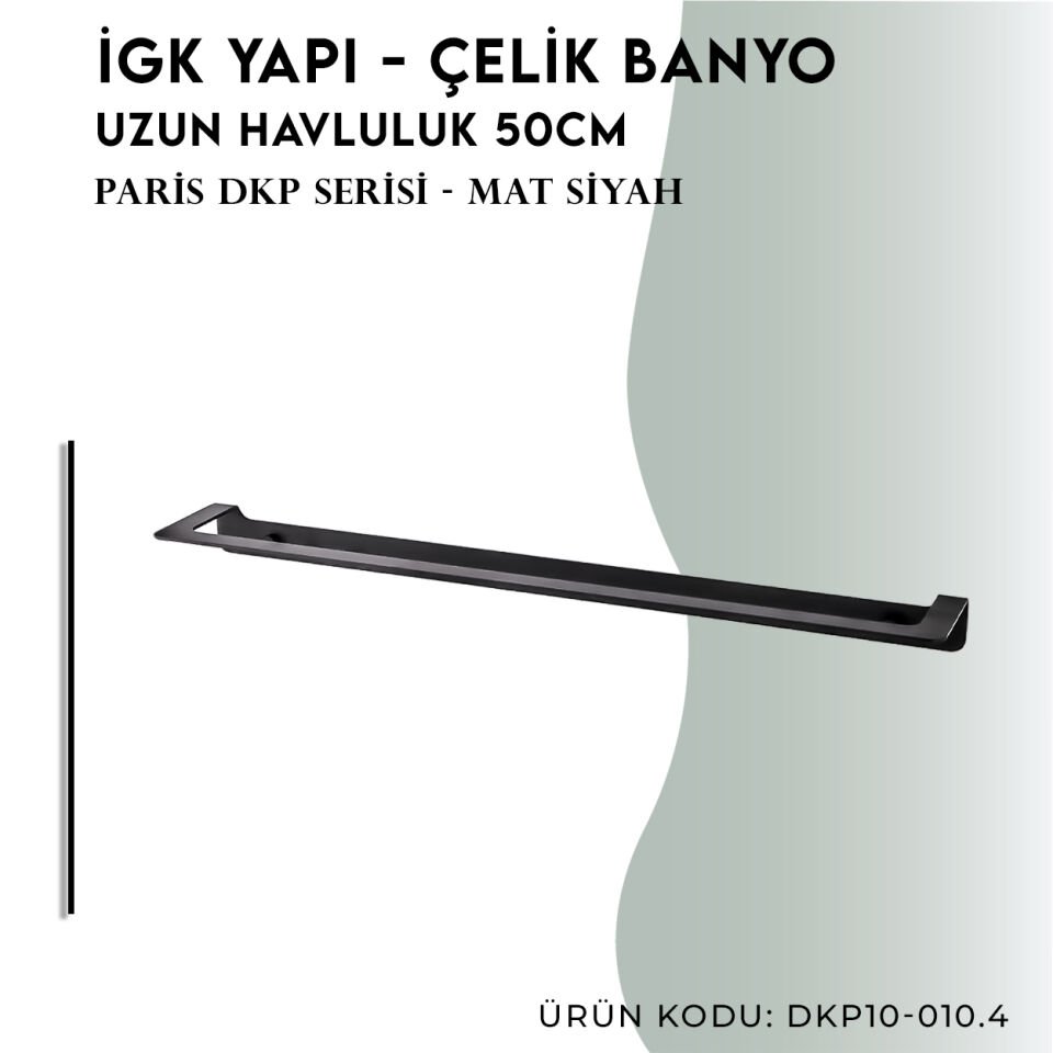 İGK YAPI - Çelik Banyo Paris Havluluk 50cm(DKP10-010.4)