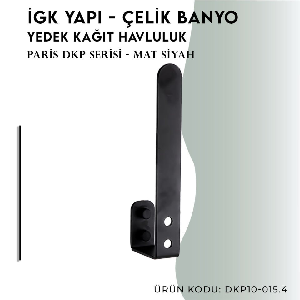 İGK YAPI - Çelik Banyo Paris Yedek Kağıt Havluluk (DKP10-015.4)