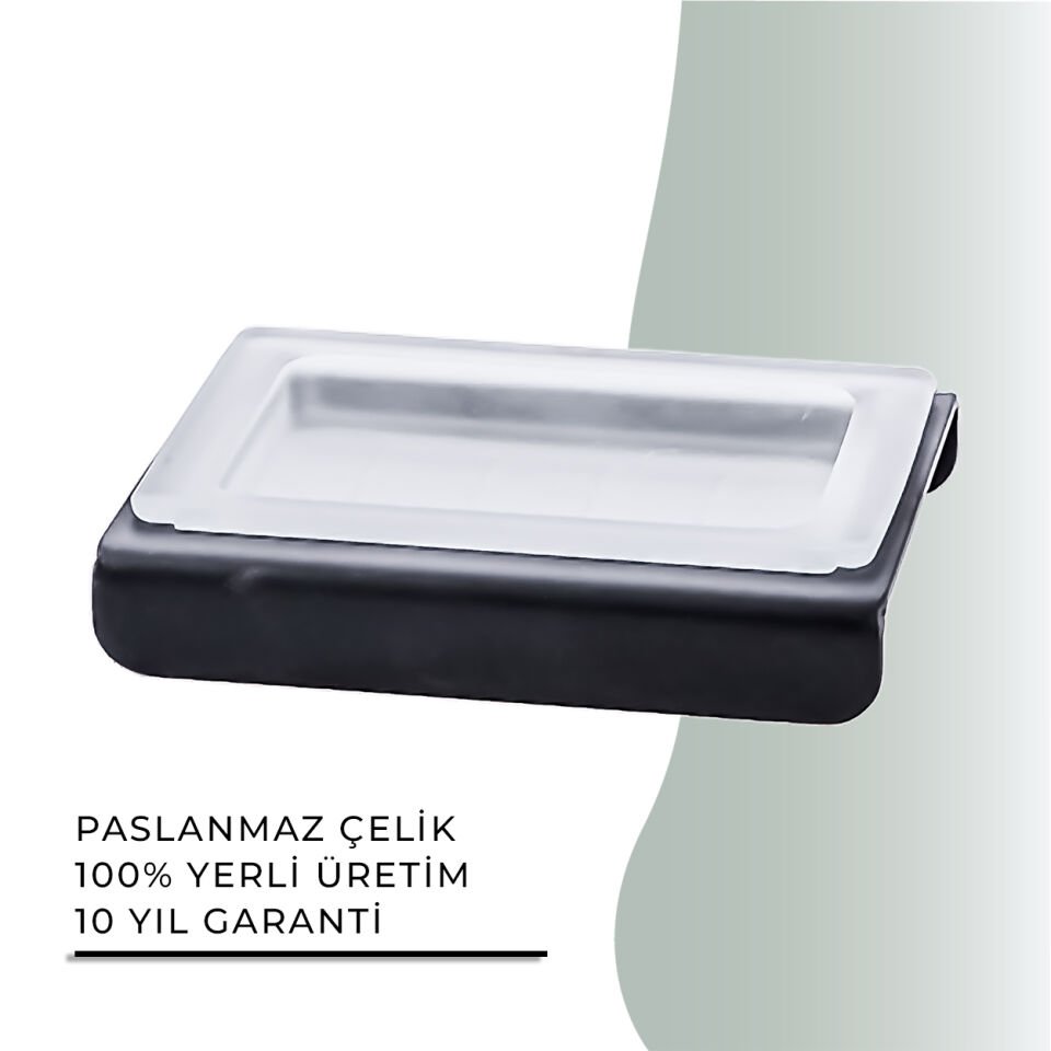 İGK YAPI - Çelik Banyo Paris Set Üstü Sabunluk (DKP10-018.4)
