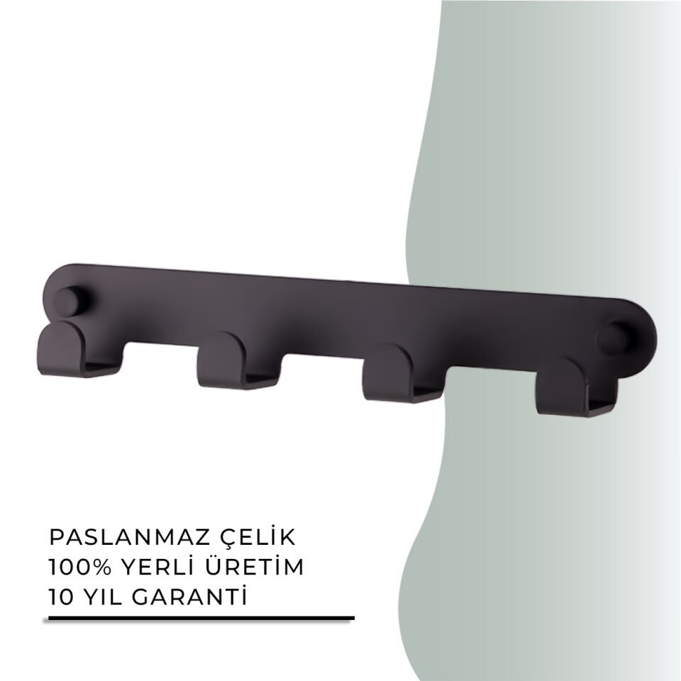 İGK YAPI - Çelik Banyo Paris Dörtlü Askılık (DKP10-024.4)