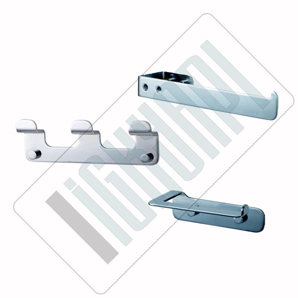 İGK YAPI - Çelik Banyo Paris Banyo Aksesuar Seti - 29 (3 Parça)