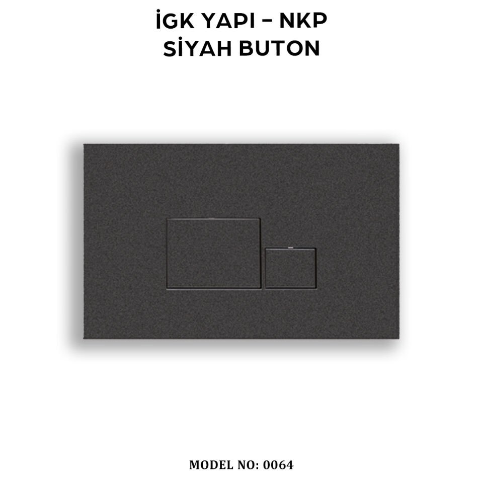 İGK YAPI - NKP 0064 Siyah Buton