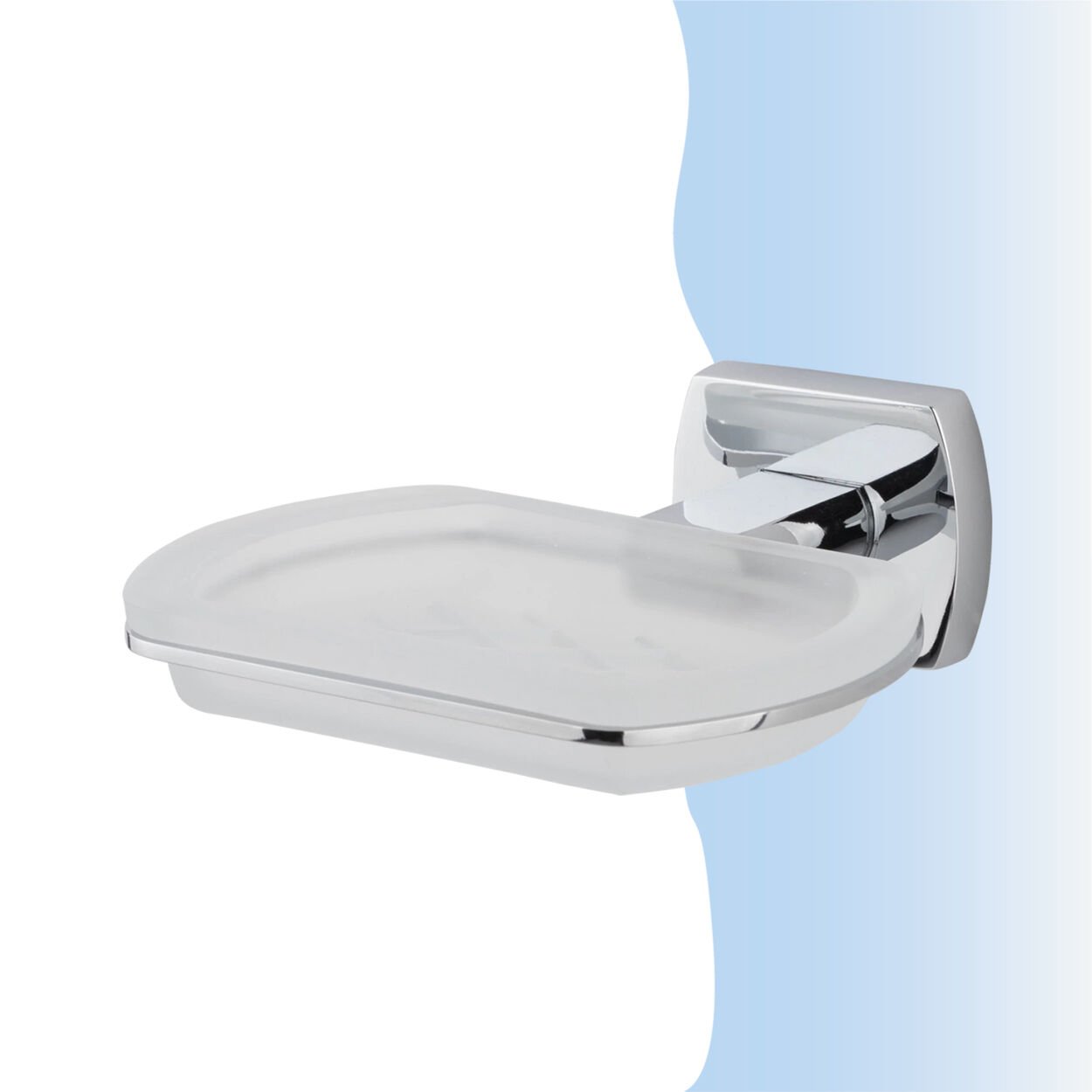 İGK YAPI - Çelik Banyo Milano Montajlı Sabunluk (MLN10-003)