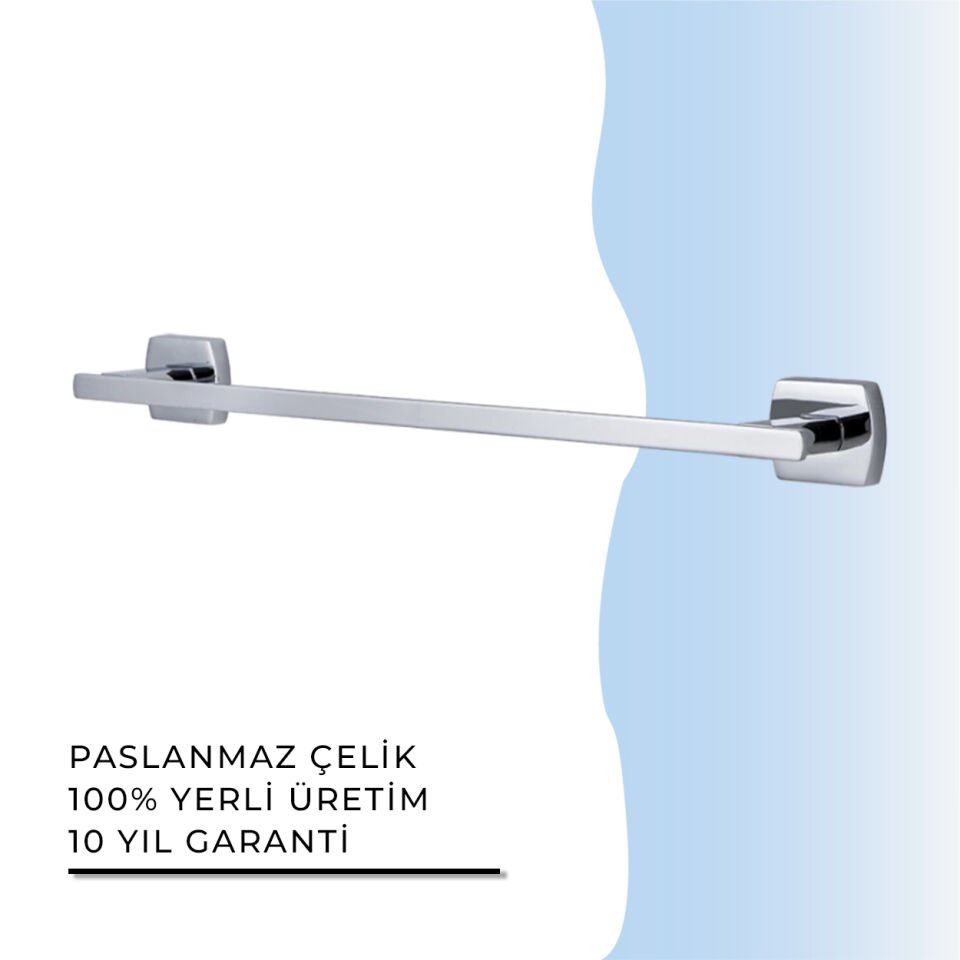 İGK YAPI - Çelik Banyo Milano Uzun Havluluk 60cm (MLN10-040)