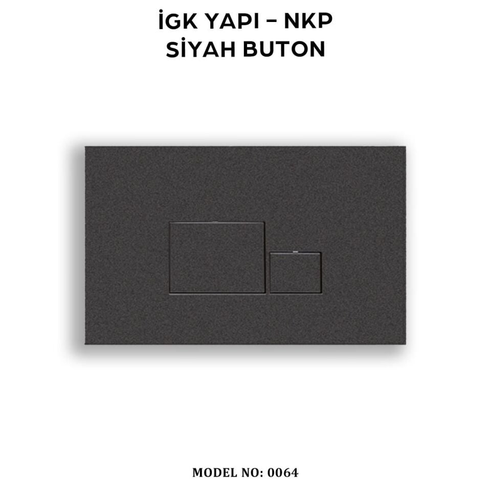 İGK YAPI - NKP 0064 Siyah Buton
