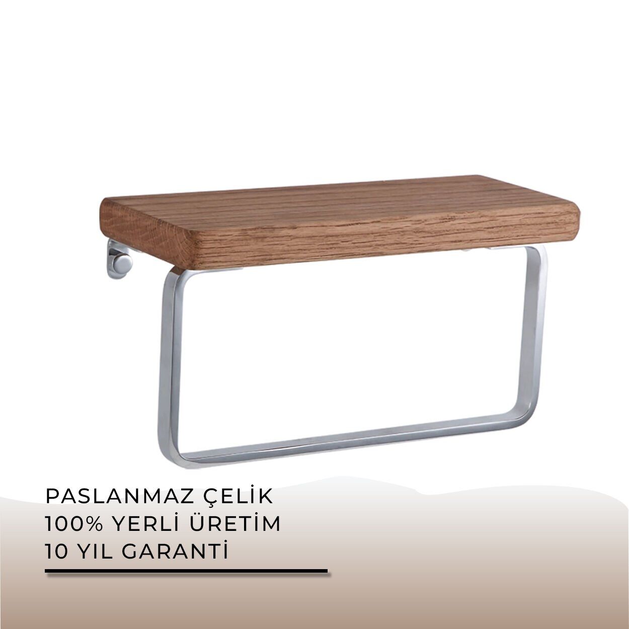 İGK YAPI - Çelik Banyo Selvi Kare Havluluk (SL10-017)