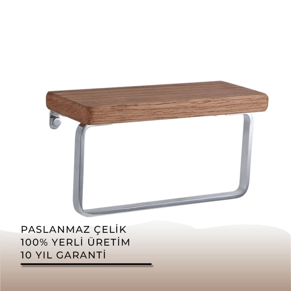 İGK YAPI - Çelik Banyo Selvi Kare Havluluk (SL10-017)