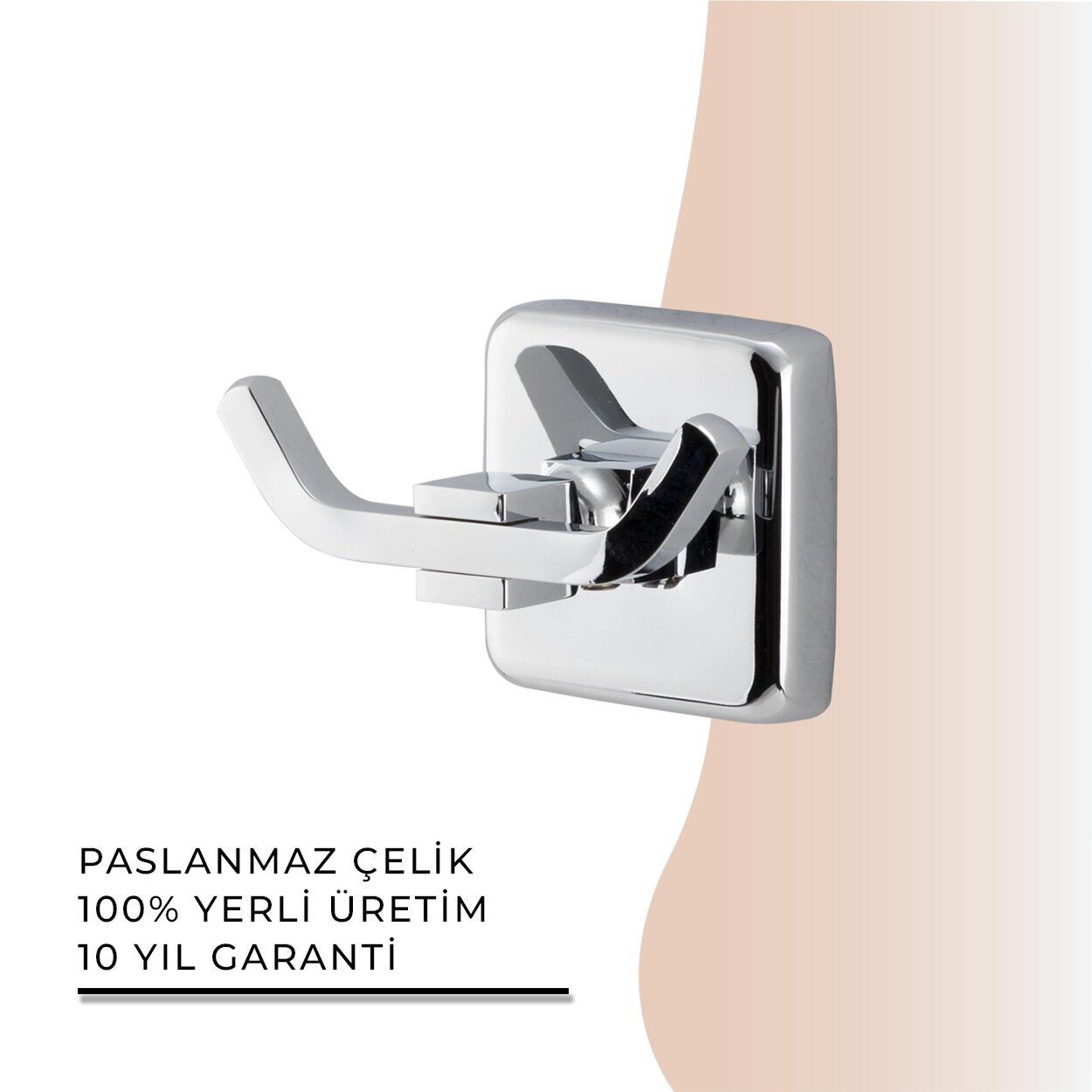 İGK YAPI - Çelik Banyo Kumru Bornozluk Çiftli (KU10-002)