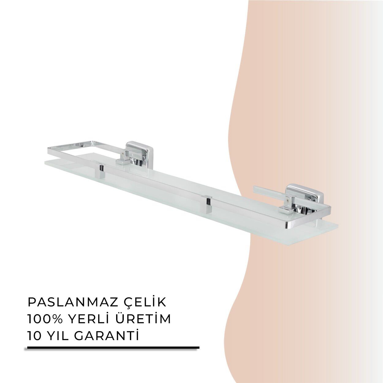 İGK YAPI - Çelik Banyo Kumru Etajer (KU10-005)