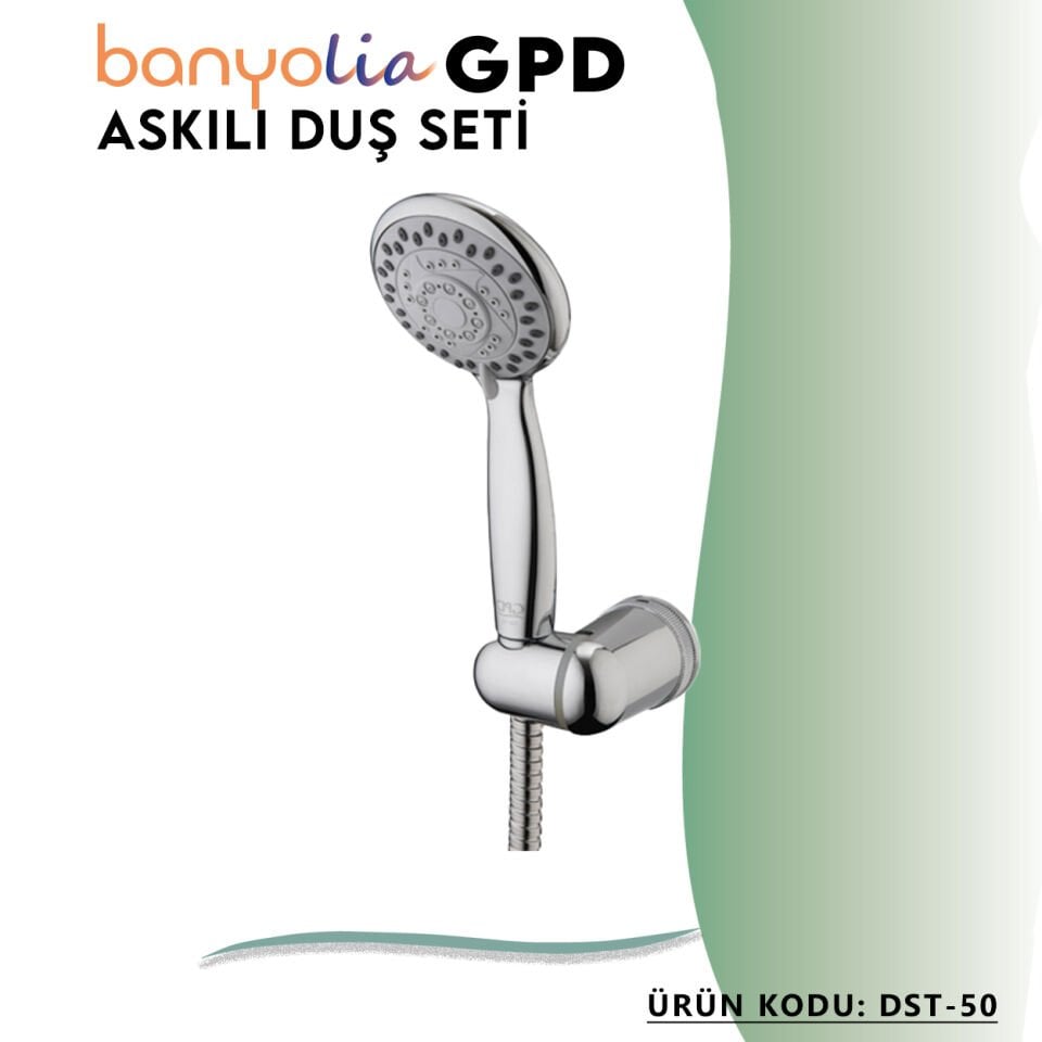 BANYOLİA - GPD Askılı Duş Seti (5 Fonksiyonlu Ø85)  (DST50)
