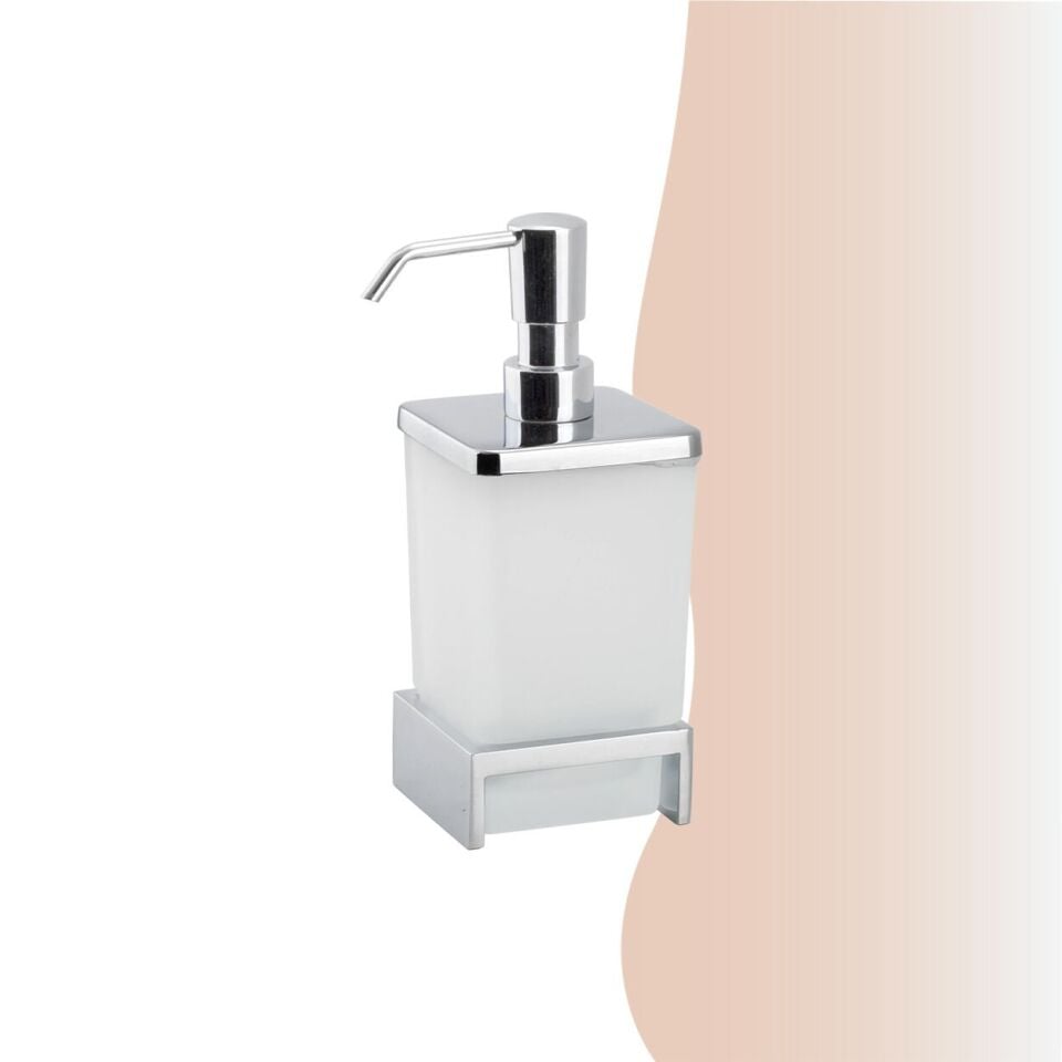 İGK YAPI - Çelik Banyo Kumru Set Üstü Sıvı Sabunluk (KU10-028)