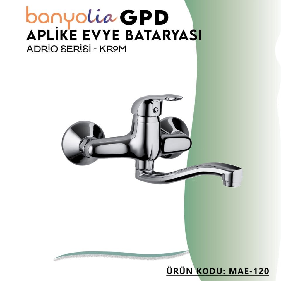 BANYOLİA - GPD Adrio Aplike Eviye Bataryası  (MAE120)