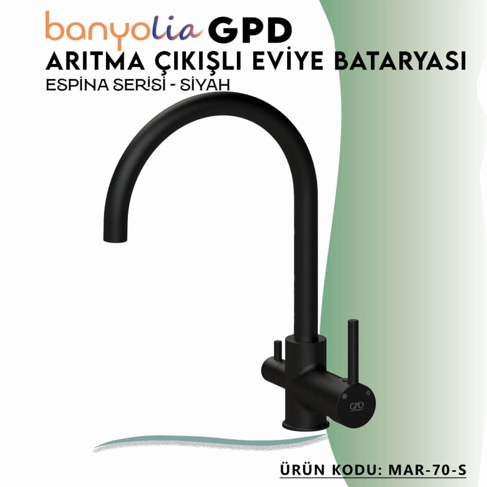 BANYOLİA - GPD S Espina Arıtma Çıkışlı Eviye Bataryası  ( MAR70-S)
