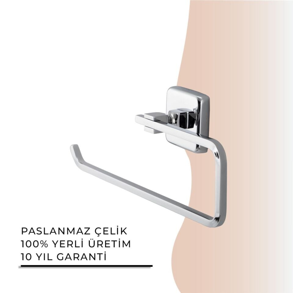 İGK YAPI - Çelik Banyo Kumru Açık Kâğıt Havluluk (KU10-050)