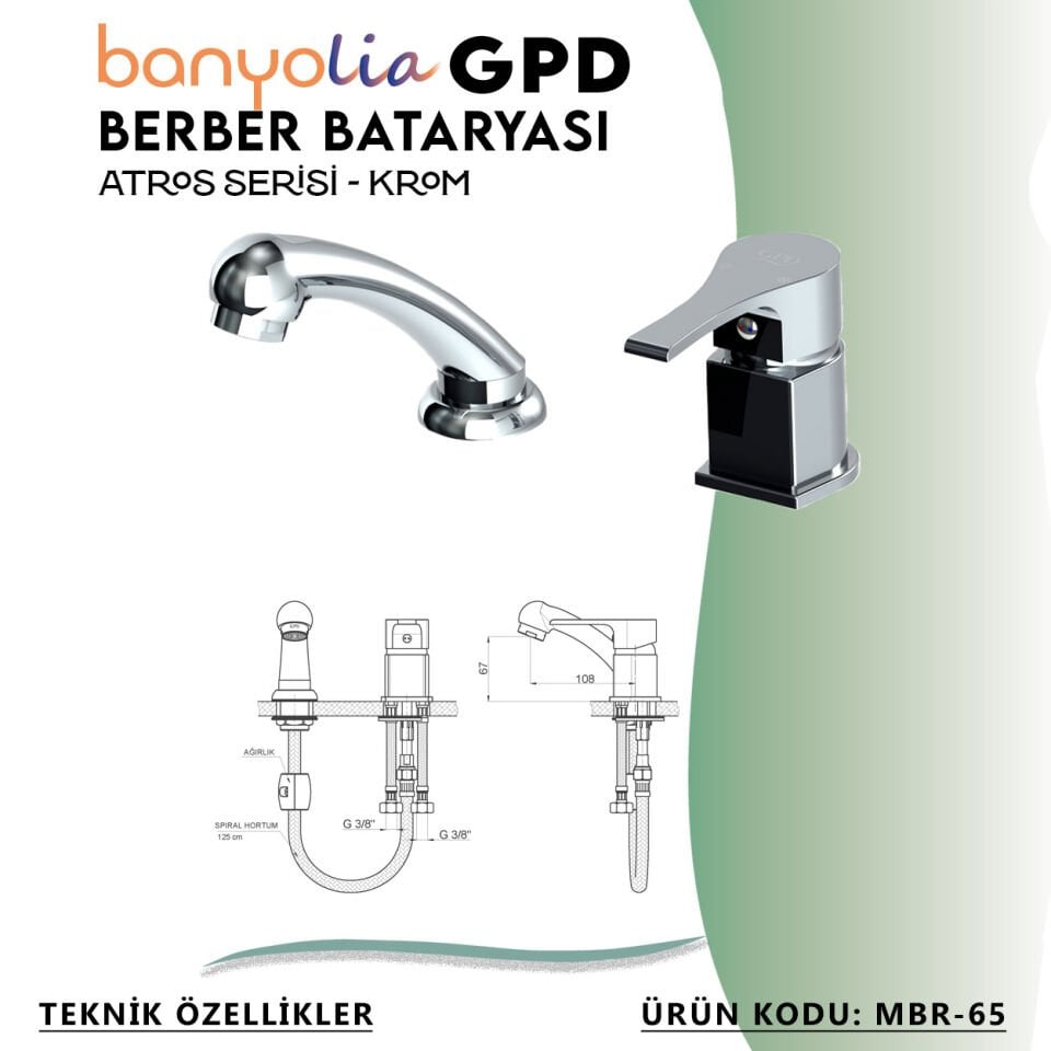 BANYOLİA - GPD Atros Berber Bataryası  (MBR65)