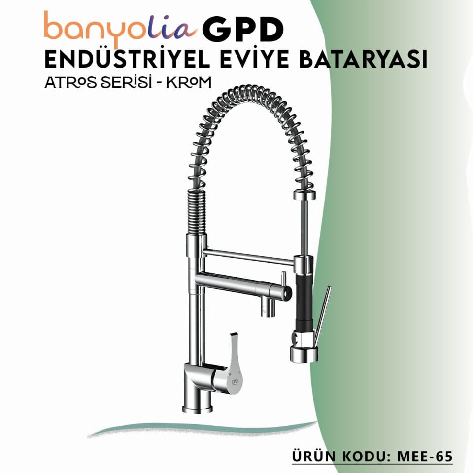 BANYOLİA - GPD Atros Endüstriyel Eviye Bataryası  (MEE65)