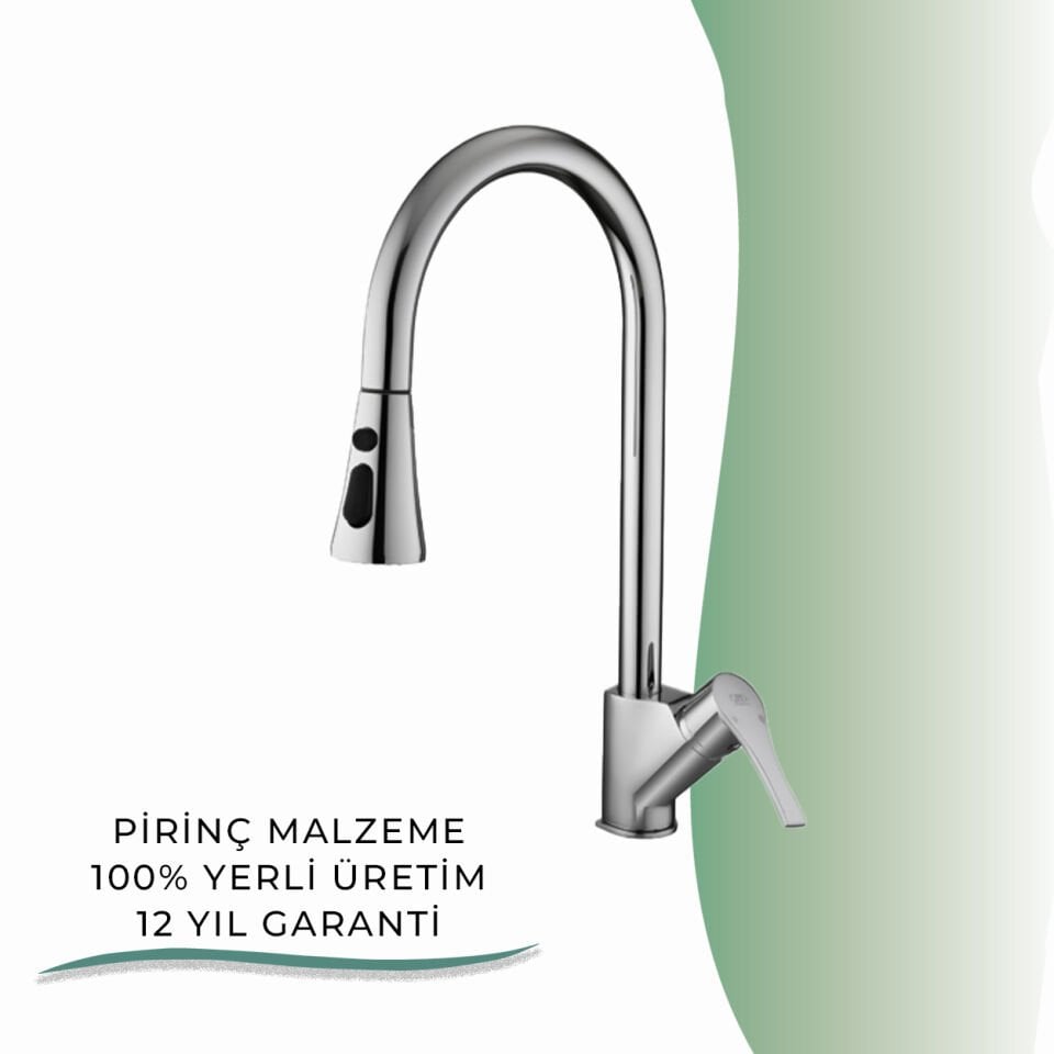 BANYOLİA - GPD Atros Spiralli Eviye Bataryası (2 Fonksiyonlu)  (MES65)