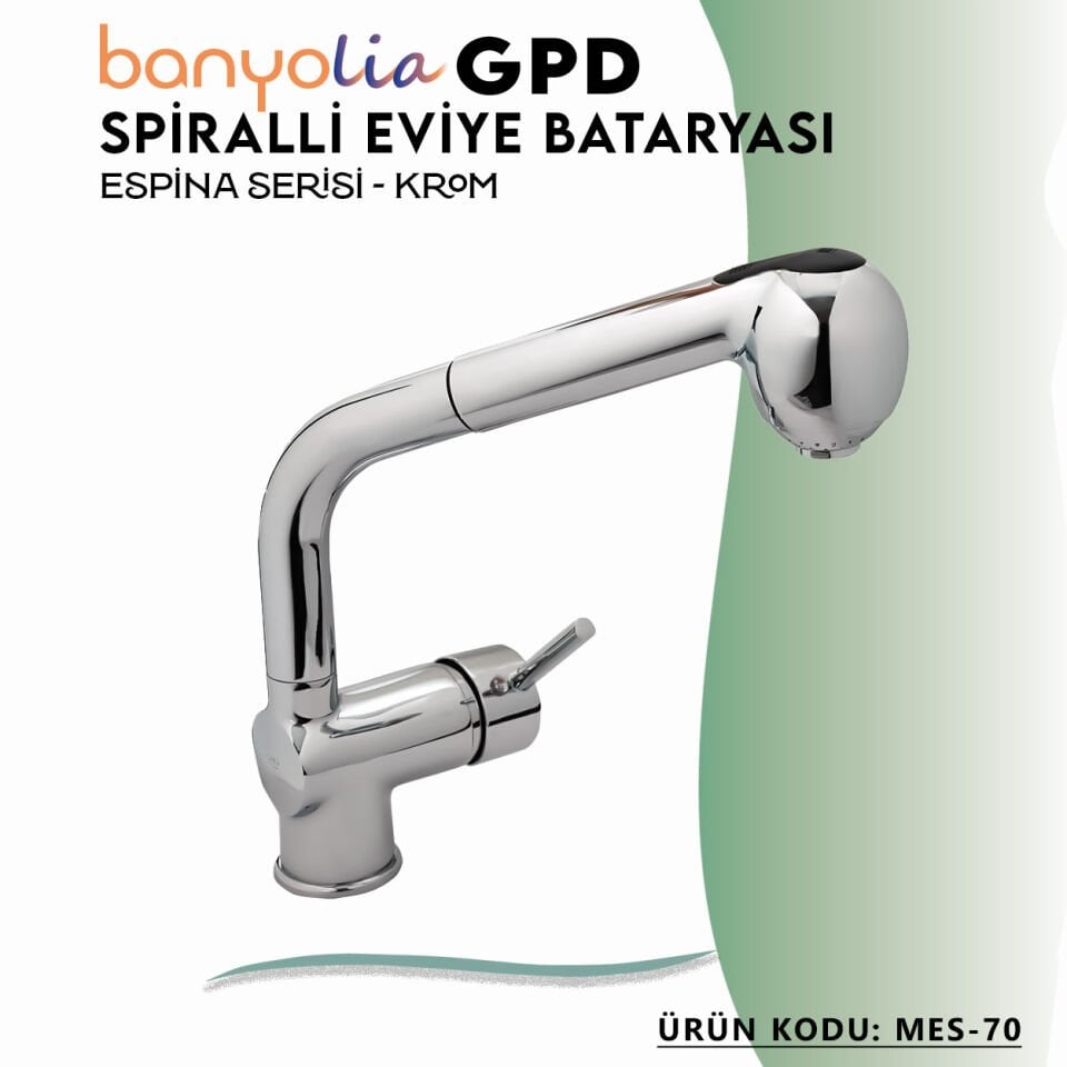 BANYOLİA - GPD Espina Spiralli Eviye Bataryası  (MES70)