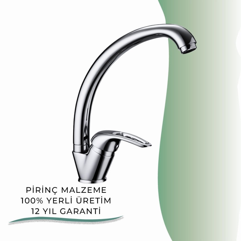 BANYOLİA - GPD Adrio Tek Gövde Eviye Bataryası  (MTE120)