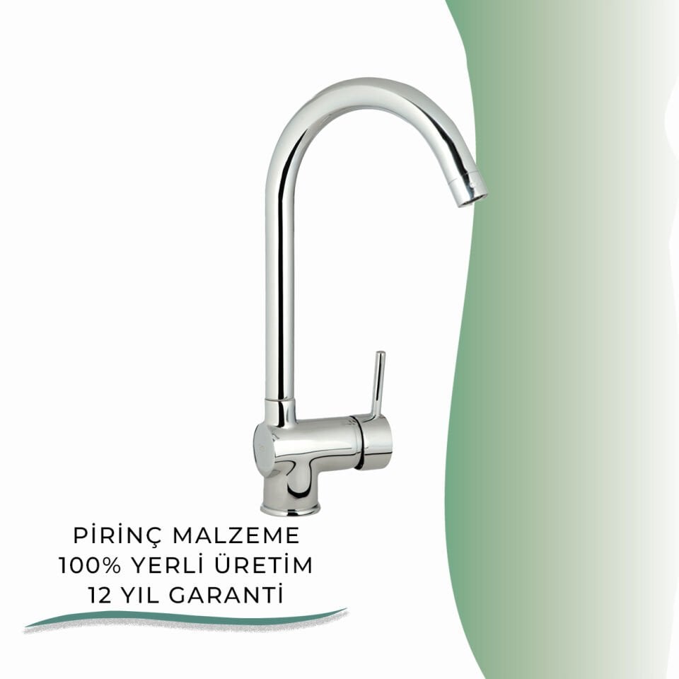 BANYOLİA - GPD Espina Tek Gövde Eviye Bataryası  (MTE70)