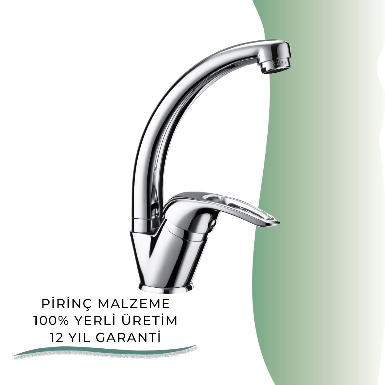 BANYOLİA - GPD Adrio Tek Gövde Lavabo Bataryası  (MTL120)