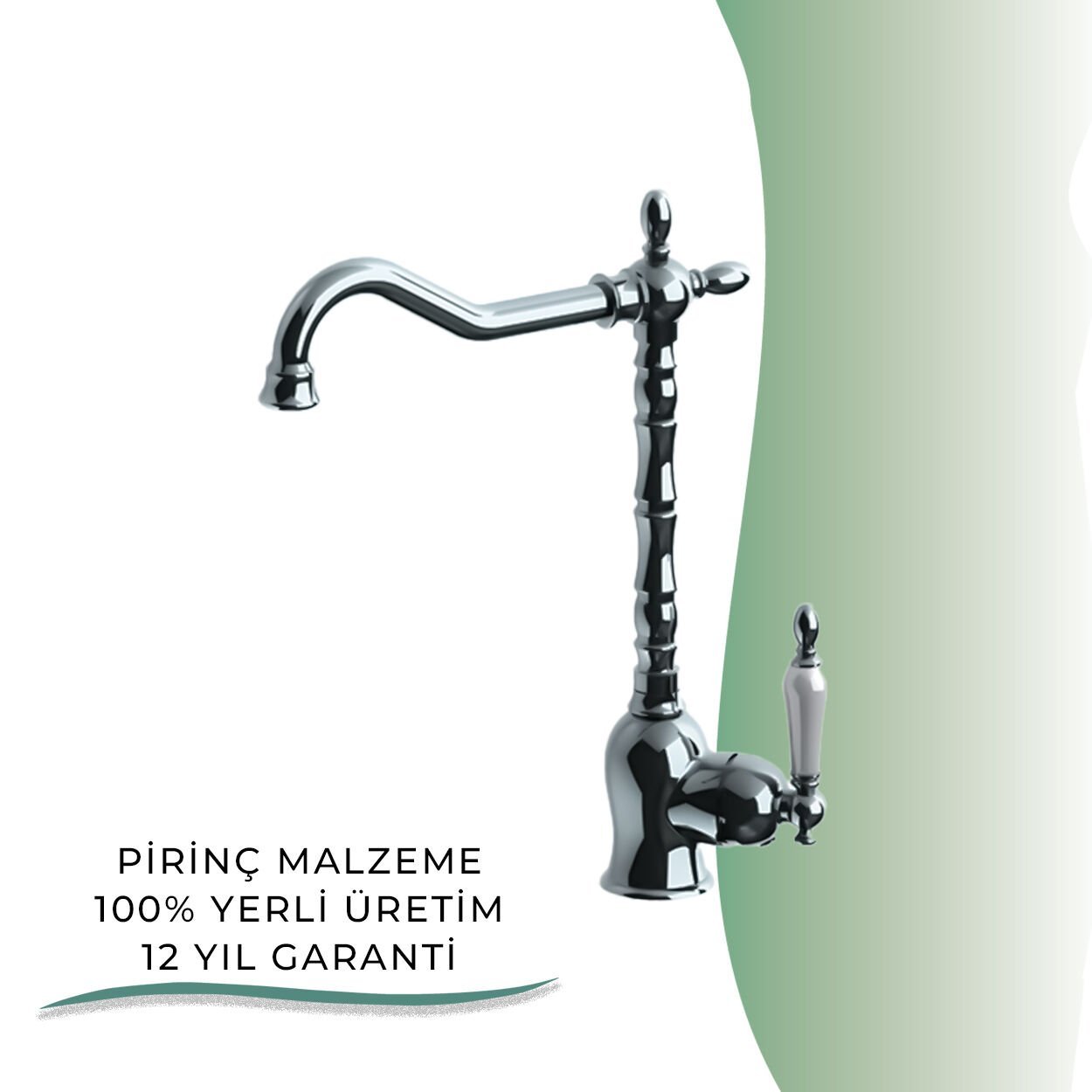 BANYOLİA - GPD GPD Retro Tek Gövde Lavabo Bataryası  (MTL180)