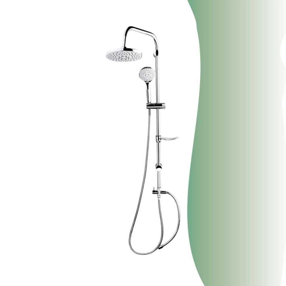 İGK YAPI - GPD Yönlendiricili Duş Seti (3 Fonksiyonlu El Duşu + Ø200)  (DST192)