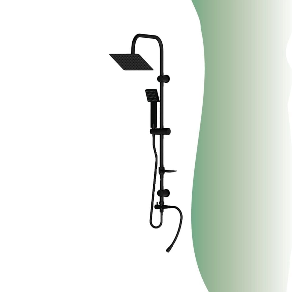 İGK YAPI - GPD Yönlendiricili Duş Seti (Tek Fonksiyonlu El Duşu + 200x200)  (DST193S)