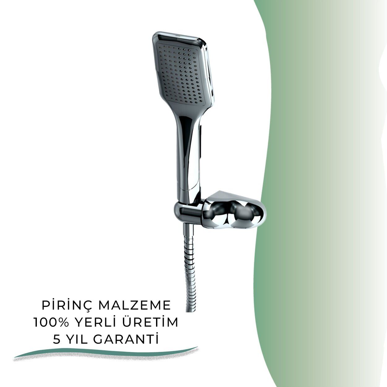 İGK YAPI - GPD Askılı Duş Seti (Tek Fonksiyonlu 80x125)  (DST37)