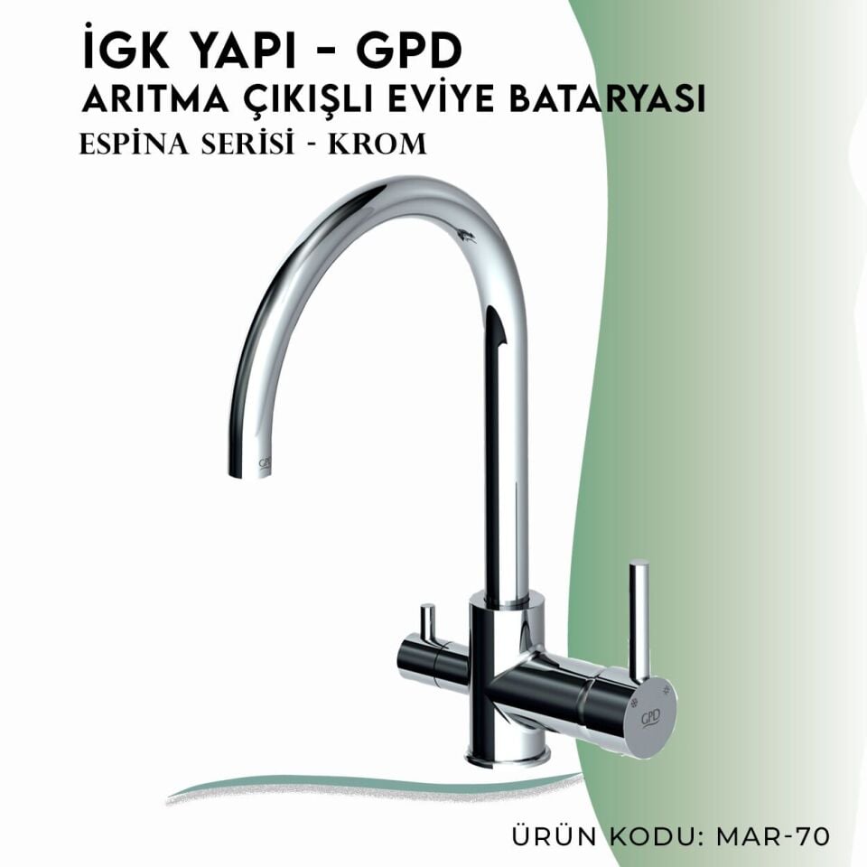 İGK YAPI - GPD Espina Arıtma Çıkışlı Eviye Bataryası  (MAR70)