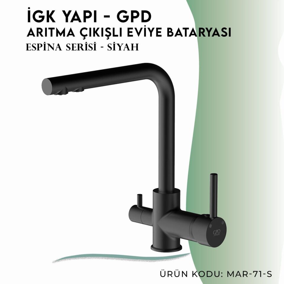 İGK YAPI - GPD S Espina Arıtma Çıkışlı Eviye Bataryası  ( MAR71-S)
