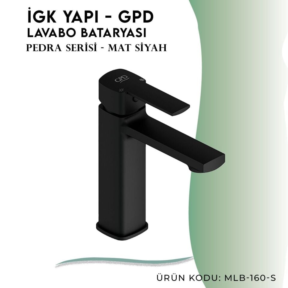 İGK YAPI - GPD S Pedra Lavabo Bataryası  (MLB160-S)