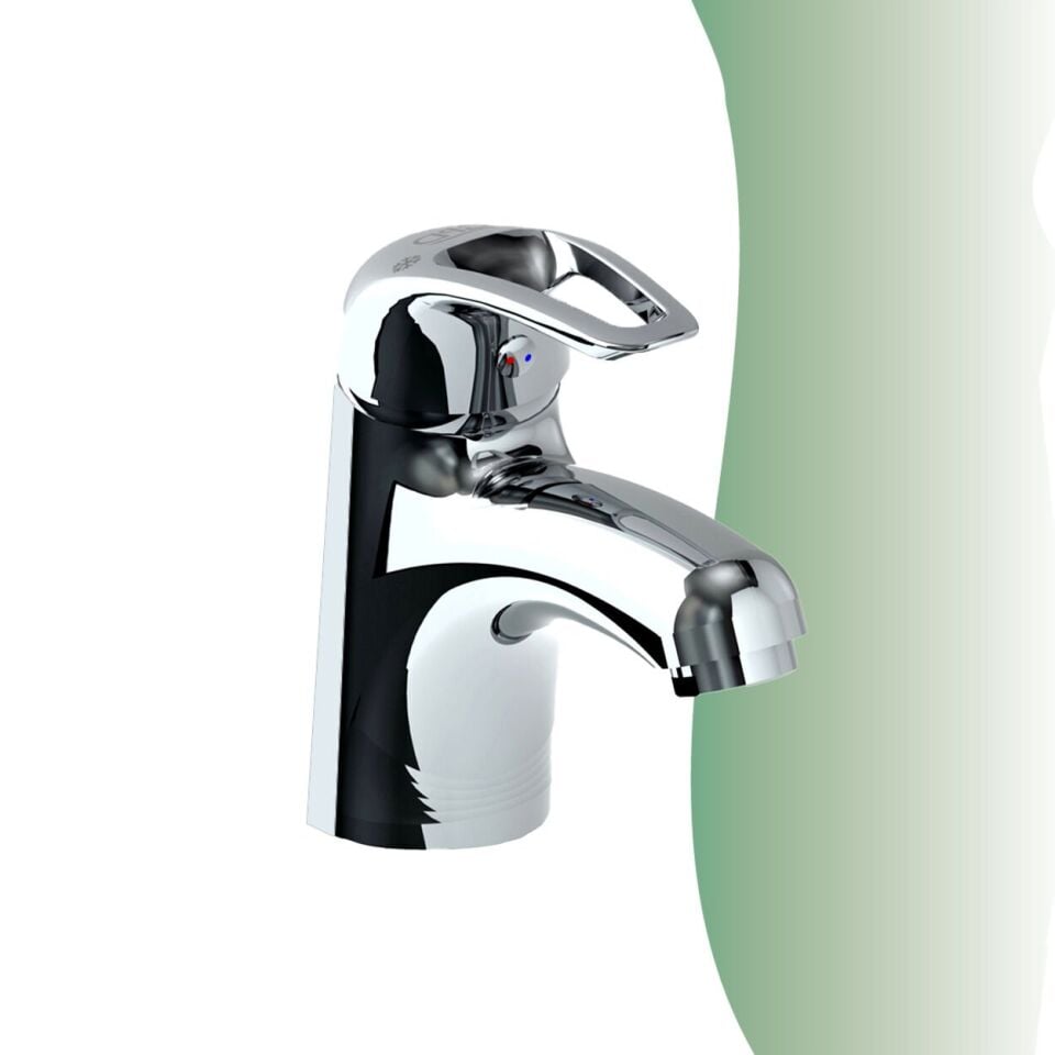 İGK YAPI - GPD Adrio Tek Su Girişli Lavabo Bataryası  (MLT120)