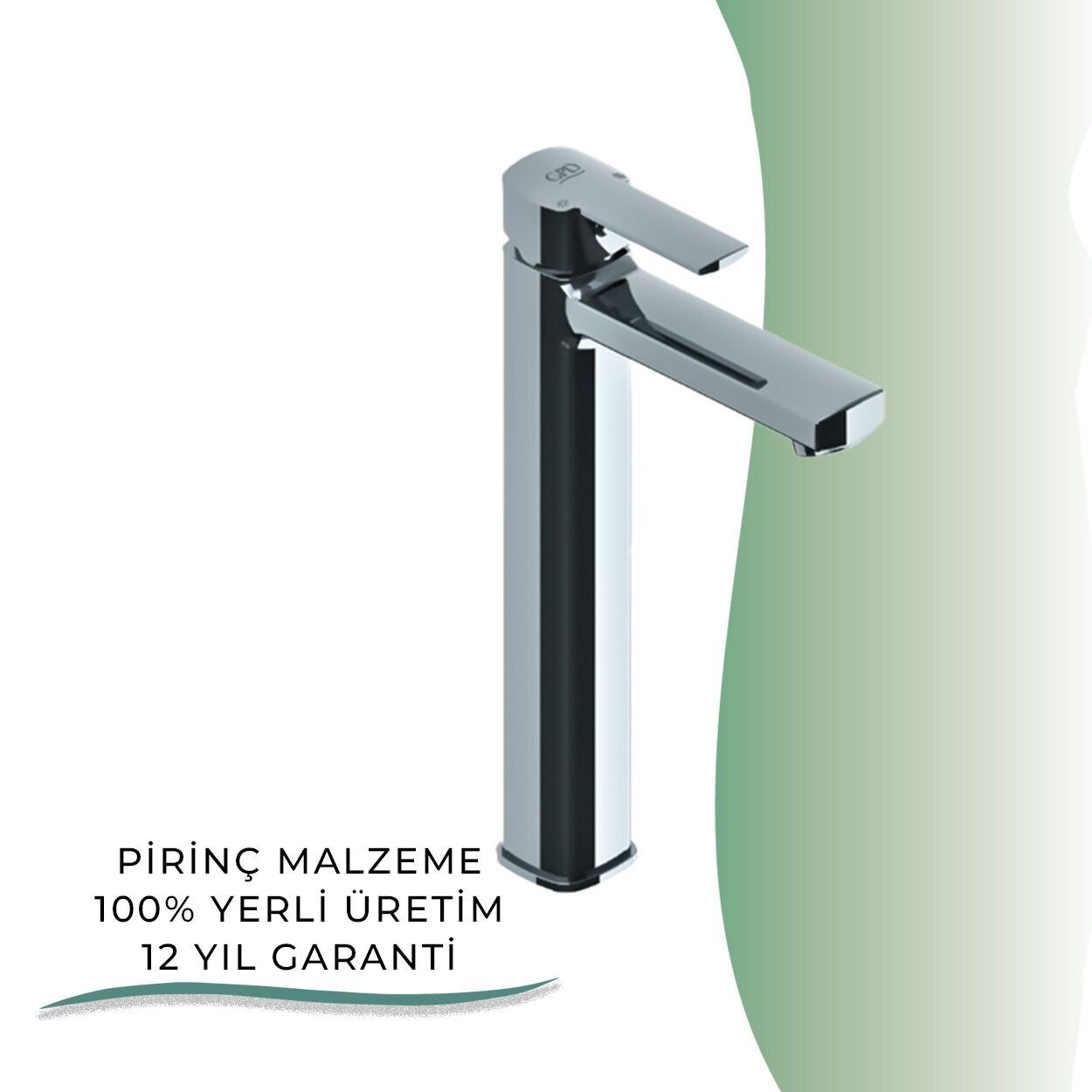 İGK YAPI - GPD Pedra Set Üstü Lavabo Bataryası  (MSL160)