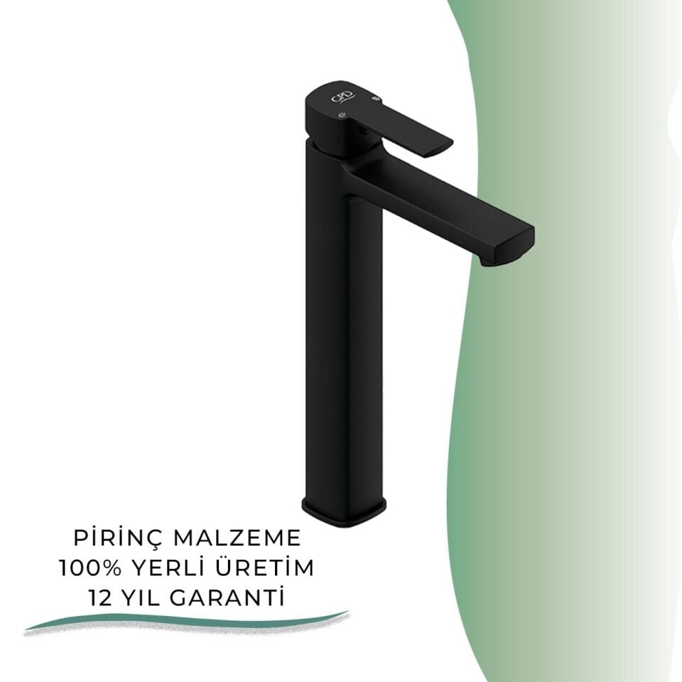 İGK YAPI - GPD S Pedra Set Üstü Lavabo Bataryası  (MSL160-S)