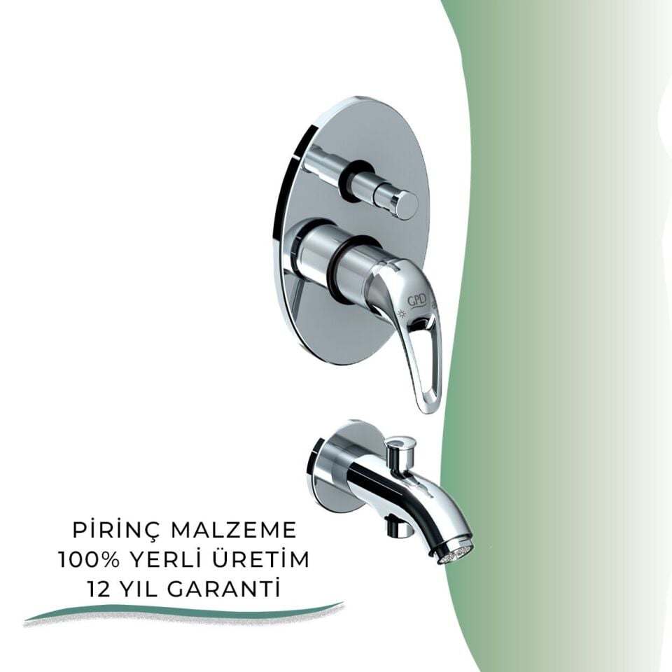 İGK YAPI - GPD Adrio Tam Ankastre Banyo Bataryası  (MTA120)