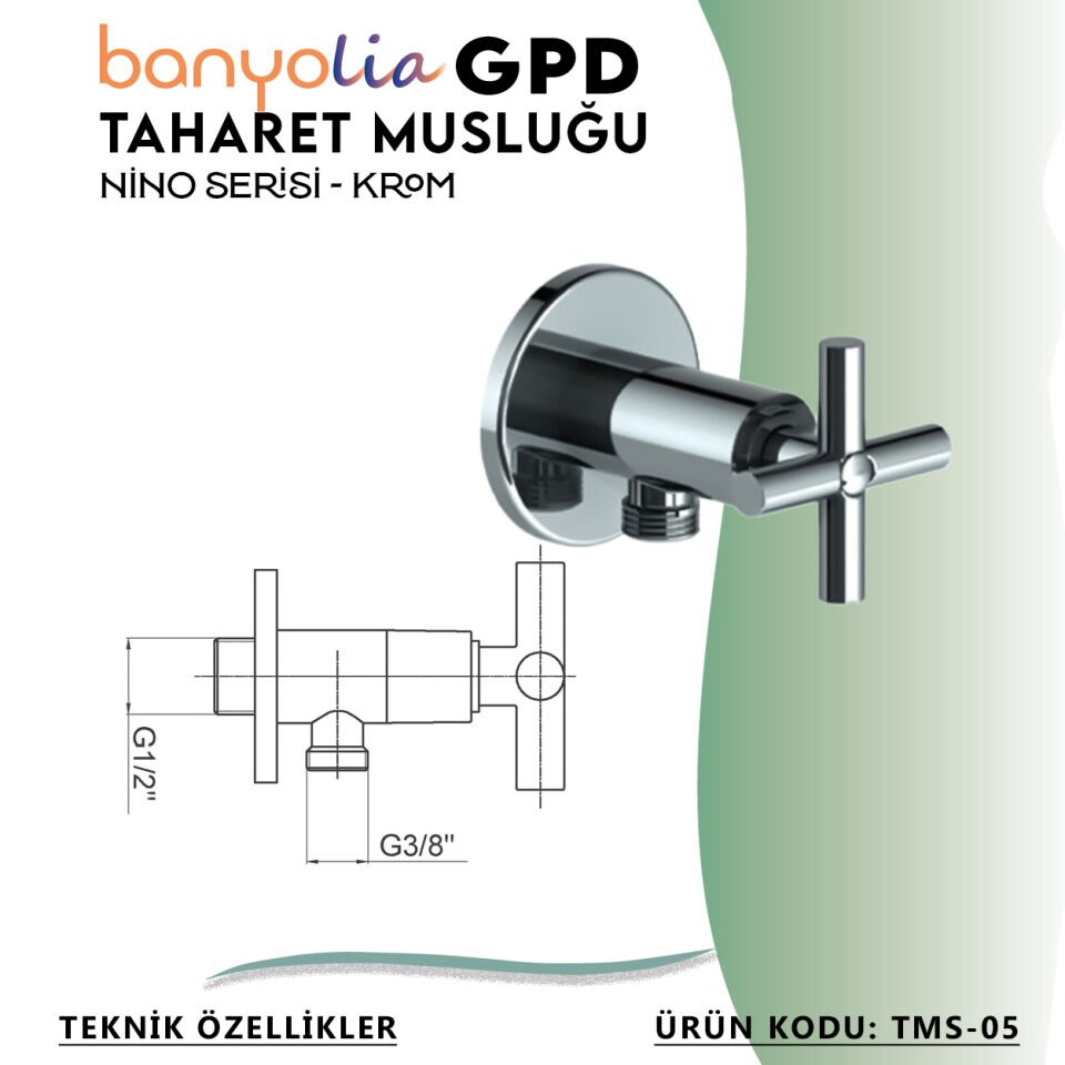 BANYOLİA - GPD Nino Taharet Musluğu  (TMS05)