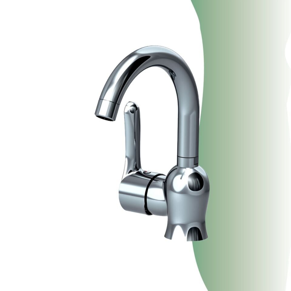 İGK YAPI - GPD Felis Tek Gövde Lavabo Bataryası  (MTL75)