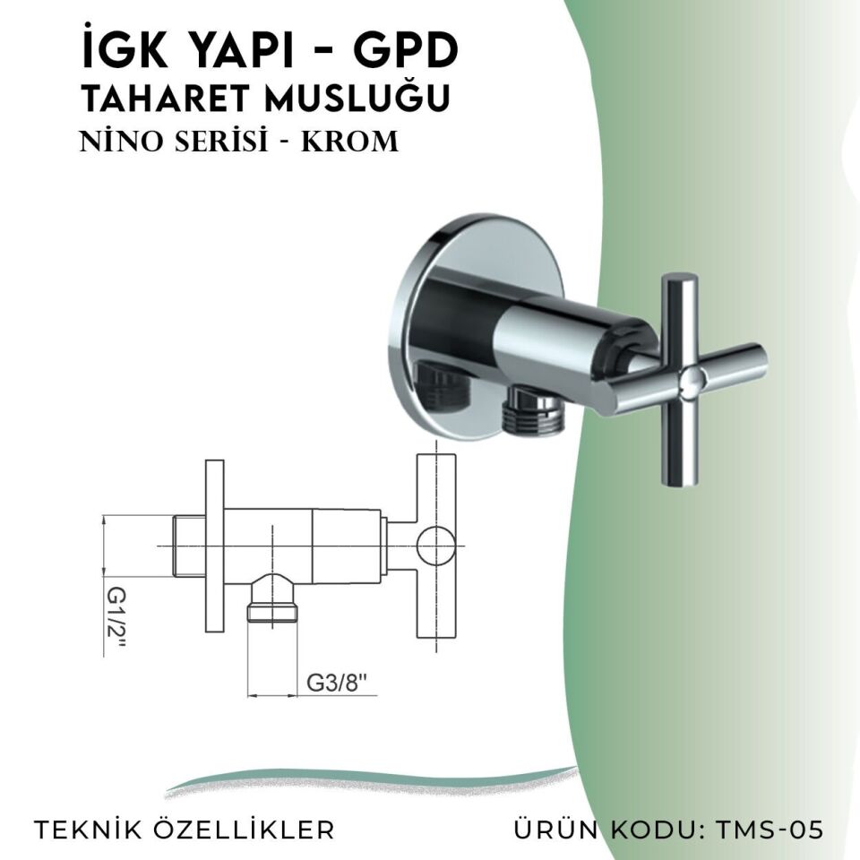 İGK YAPI - GPD Nino Taharet Musluğu  (TMS05)