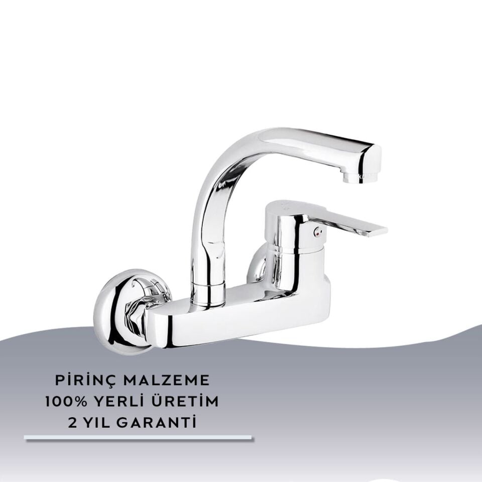 İGK YAPI – KARE KMG32005 Omega Aplike Eviye Bataryası