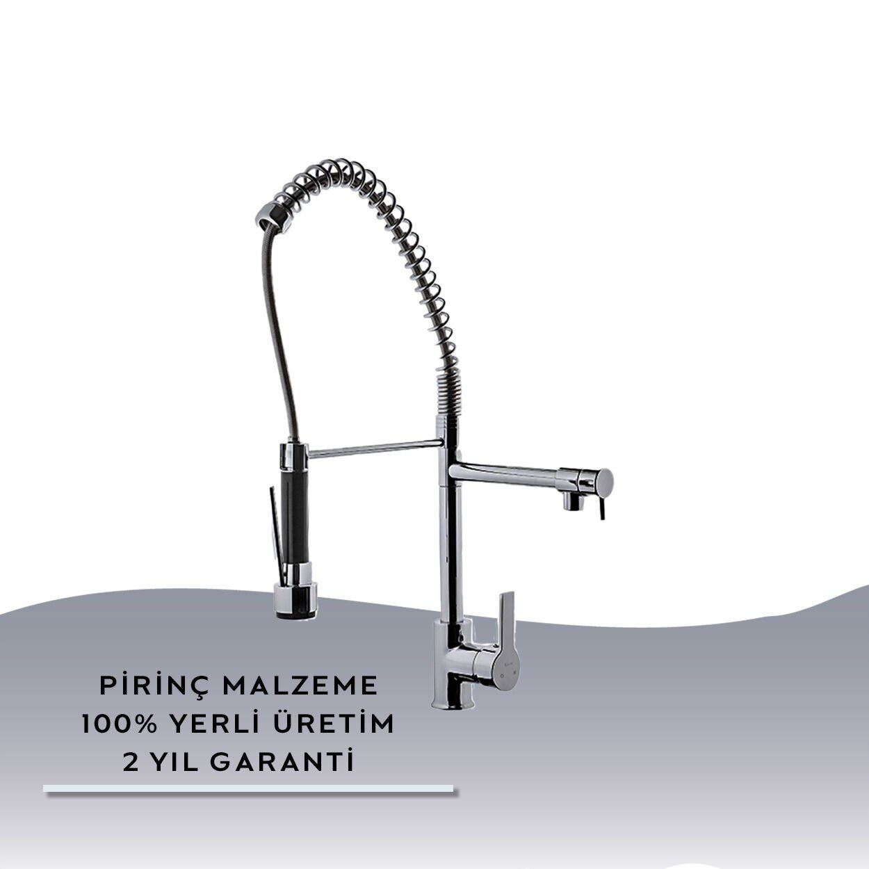 İGK YAPI – KARE KMG32008 Omega Endüstriyel Eviye Bataryası