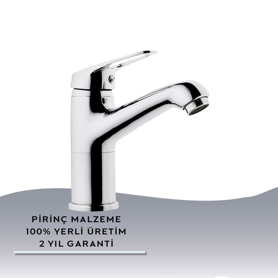 İGK YAPI – KARE KMI4001-Y Miracle Yüksek Lavabo Bataryası