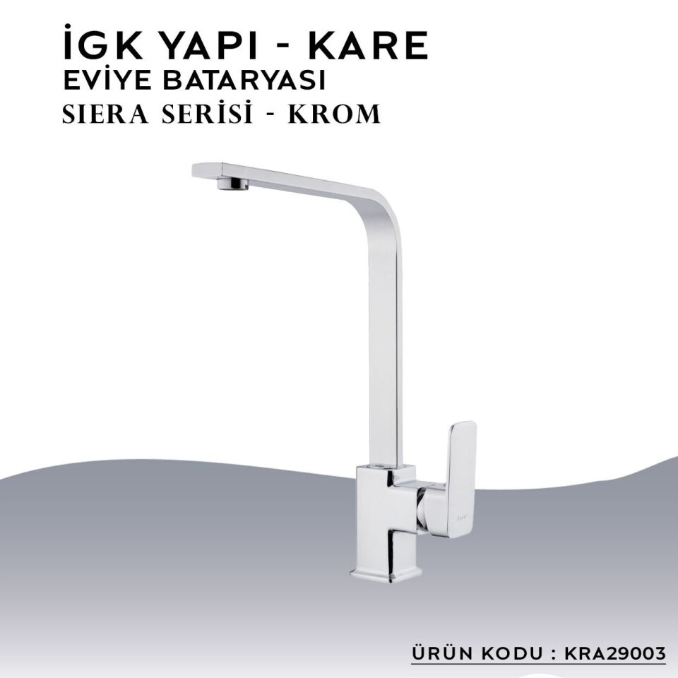İGK YAPI – KARE KRA29003 Siera Eviye Bataryası