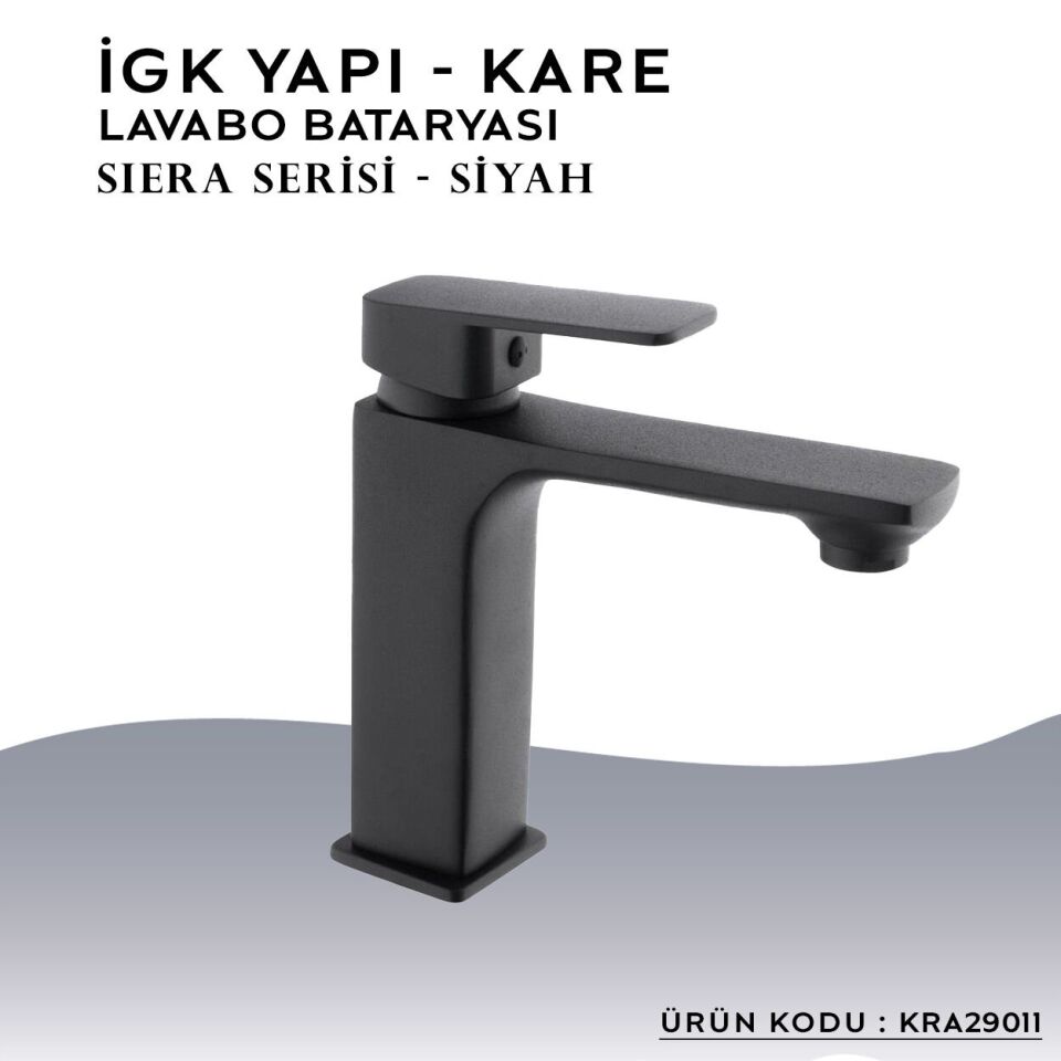 İGK YAPI – KARE KRA29011 Siera Lavabo Bataryası